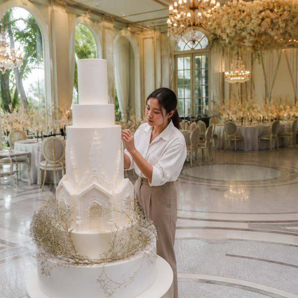 เนรมิตเรื่องราวความรักของคุณให้กลายเป็นเค้กแต่งงานชิ้นเดียวในโลกที่ใครก็ลืมไม่ลง